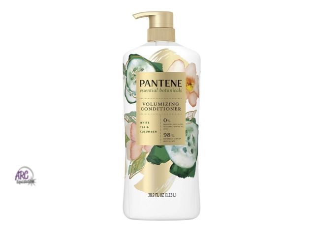 Lot 56-185417 - New Pantene Essential Botanicals Volumizing Conditioner, Tea &amp; Cucumber, 38.2 Ounce