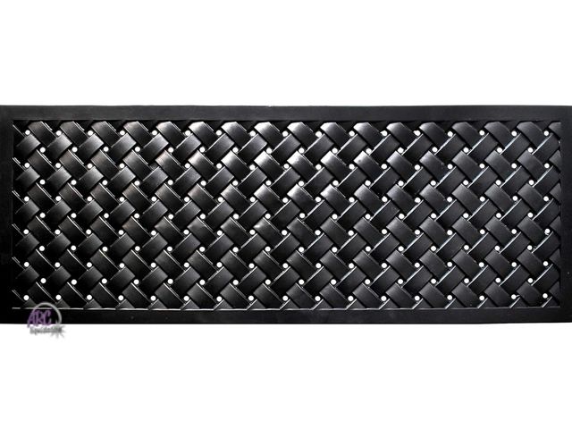 Lot 56-839210 - New - Calloway Mills Hampton Weave Rubber Doormat - 18" x 48"