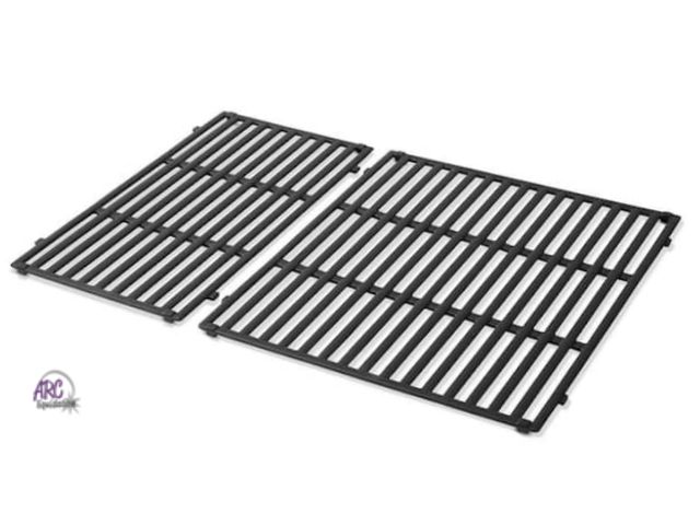 Lot 56-506665 - NEW-Weber Crafted Genesis 300 Series Porcelain-Enameled Cast-Iron Cooking Grates (2-Pack)