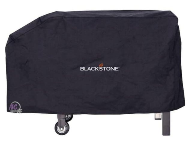 Lot 56-503965 - NEW IN BOX-BLACKSTONE 28 in. Black single shelf Griddle Station Cover- 44"W x 22" D X 25" H