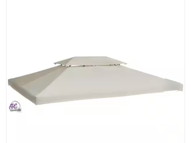 Lot 56-337261 - New Polyester Gazebo Replacement Canopy dimensions in photos