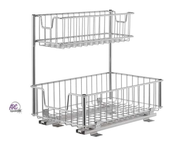 Lot 56-795014 - New in box. Trinity Sliding Undersink Organizer