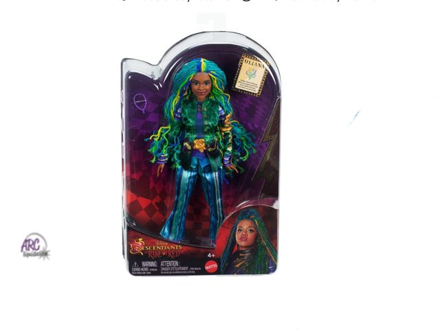 Lot 56-315230 - New, Disney Descendants: The Rise of Red Fashion Doll &amp; Accessory - Uliana, Younger Sister of Ur...