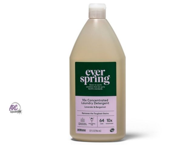 Lot 56-887923 - New ever spring laundry detergent, Lavender &amp; Bergamot scent, 32oz