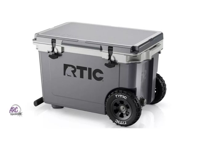 Lot 56-714927 - New RTIC Outdoors 52qt Ultra-Light Wheeled Hard Sided Cooler