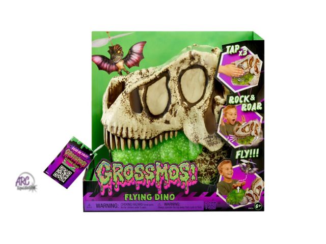 Lot 56-149830 - New GrossMos Flying Dino Blue, Interactive, Ages 4+ Years