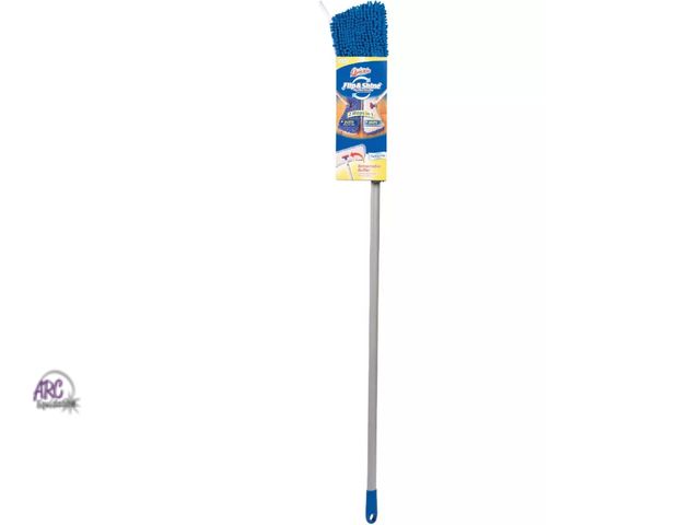 Lot 56-748150 - New Quickie Flip &amp; Shine Microfiber Floor Mop, 19 1/2" Head, 48" Handle, 2 mops in 1. Featuring ...