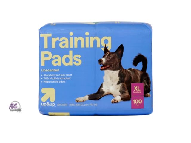 Lot 56-384512 - New,tear in package,Dog Training Pads - XL - up&amp;up