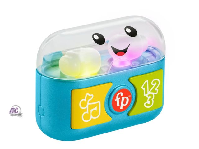 Lot 56-142264 - New Tested &amp; Works Fisher-Price Laugh &amp; Learn Play Along Ear Buds Baby &amp; Toddler Learnin...