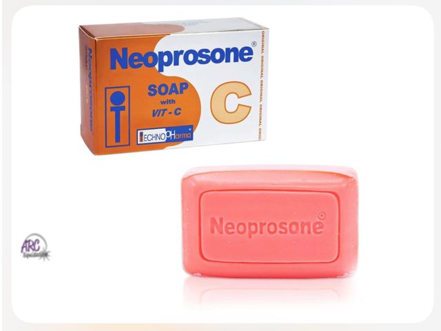 Lot 56-326560 - NEW LOT OF 6
Neoprosone Skin
Brightening Soap, 2.82
oz / 80 g,
Hyperpigmentation Soap, Cleansing Bar...