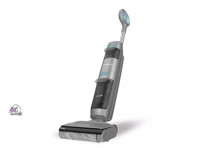 Lot 56-791913 - New in box. Tineco GO H2O SENSE Cordless Floor Washer with Mess Detection-Titanium Powder Blue: Mult...