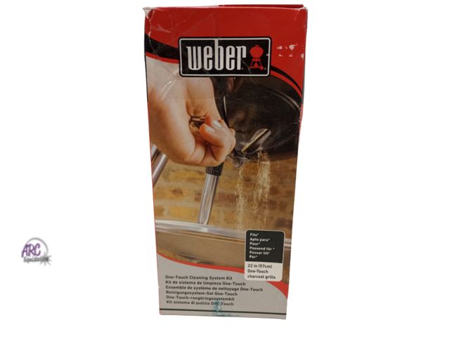Lot 56-707027 - New Weber Cleaning System for 22 in. One-Touch Silver Charcoal Grill