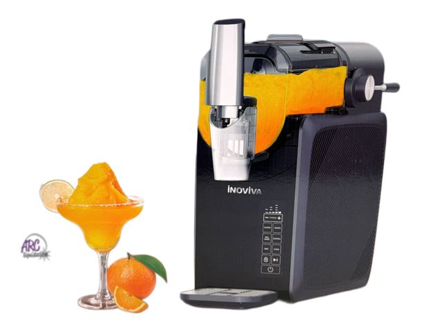 Lot 56-4481 - New In Box/Tested/Works Slushie Machine, No Ice Needed, 88 oz INOVIVA Slushy Machine for Home with S...