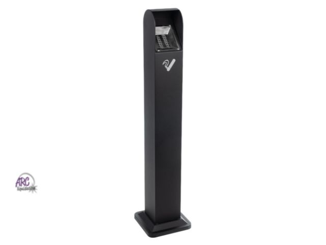 Lot 56-521440 - NEW-Cigarette tower stand 44" high-black