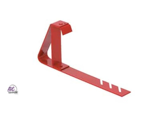 Lot 56-504199 - NEW-Qual-Craft Steel Red Roof Bracket 1 pk