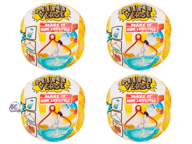 Lot 56-886740 - New - Lot of 4 MGA's Mini Verse Make it Mini LifeStyle