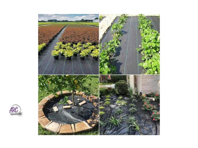 Lot 56-239165 - New In Package - 5 ft. x 100 ft. Black Heavy-Duty Landscape Fabric Pro Commercial Weed Barrier