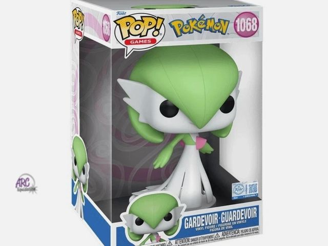 Lot 56-938830 - New - Funko Exclusive Pokémon Pop! Jumbo Gardevoir #1068 - 10in Vinyl Figure