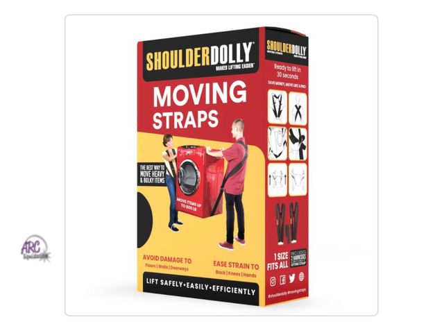 Lot 56-314960 - New in Box SHOULDER DOLLY ShoulderDolly 12 ft L x 5 in. W Moving Straps for items up to 800 Lb