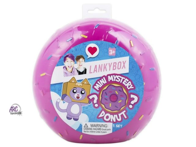 Lot 56-733330 - New LankyBox Mystery Donut with Figures. 8" tall