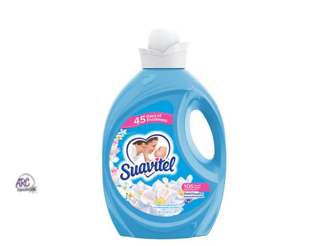 Lot 56-488513 - NEW-SUAVITEL-fabric softener-105 loads-field flower scent