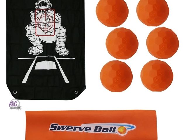 Lot 56-572130 - NEW-Swerve ball 6 pack-learn to throw professional pitches