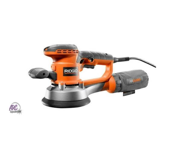 Lot 56-565919 - NEW-TESTED-RIDGID 4 Amp Corded 6 in. Variable-Speed Dual Random Orbital Sander with AIRGUARD Technol...