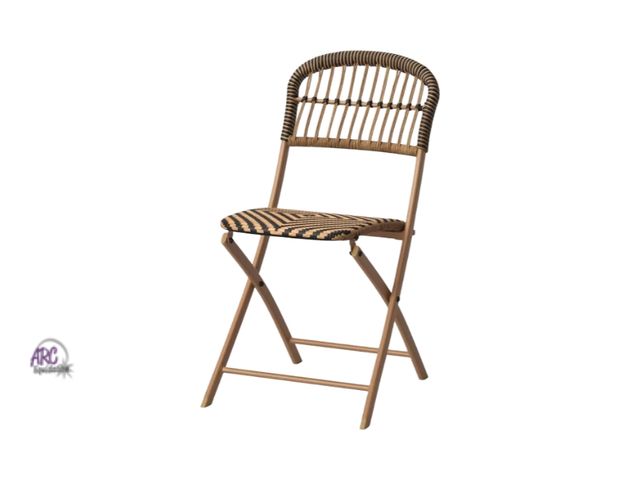 Lot 56-389513 - New,Aster Outdoor Patio Dining Chair Folding Chair - Threshold