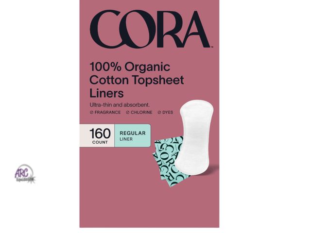 Lot 56-337661 - New Cora 100% Organic Cotton
Topsheet Liners, 160ct