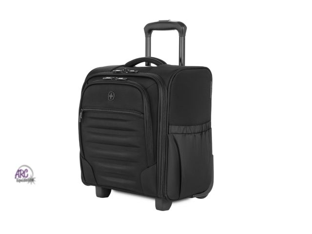 Lot 56-533117 - NEW-SWISS GEAR-The Checklite II Underseat Roller suitcase 16" high