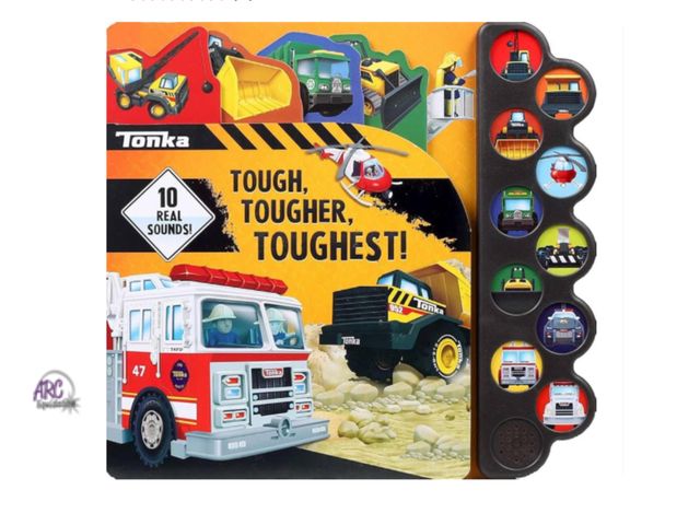 Lot 56-628630 - New Tonka: Tough, Tougher, Toughest! (10-Button Sound Books)