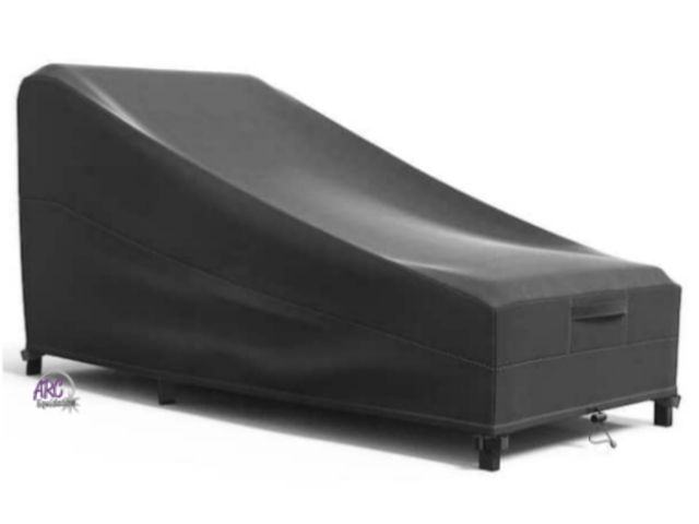 Lot 56-504265 - NEW-MAYNE Black Chaise Outdoor Weatherproof Heavy-Duty Patio Furniture Cover-33"H x 35.5" W x 78" D