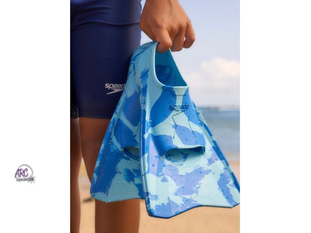 Lot 56-120260 - New Speedo Kids' Swim Fin - Angelic
Blue/Ibiza - Size Medium