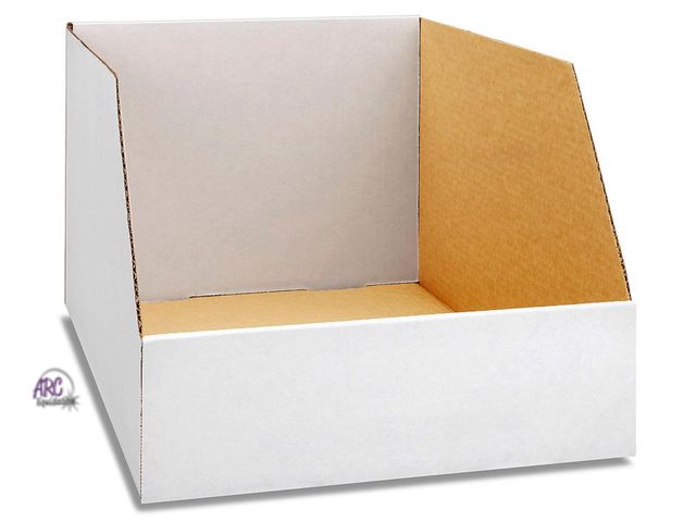 Lot 56-292212 - NEW Large Open Top Bins - 12 x 18 x 10" 17 count