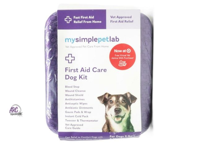 Lot 56-459312 - NEW-MySimplePetLab Dog First Aid Kit | First Aid Dog Travel Accessories | Dog Medical Kit | Dog Esse...
