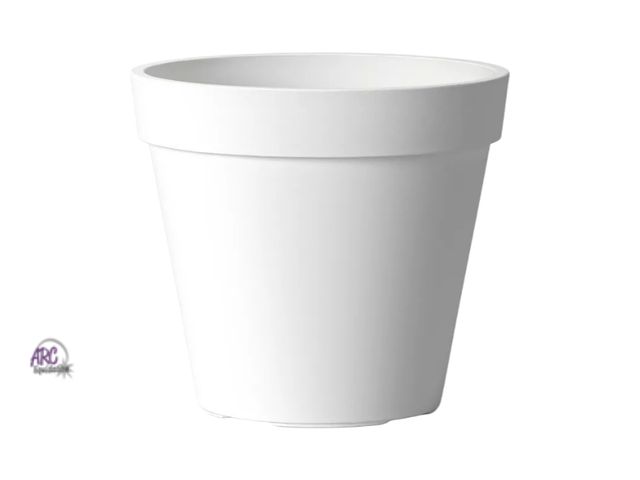 Lot 56-312815 - New*some scuffs*Classic Composite Indoor Outdoor Planter Pot white - Threshold