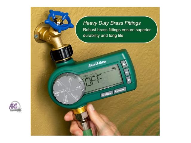 Lot 56-401865 - New in Box - Rain Bird - Premium Electronic Hose Timer