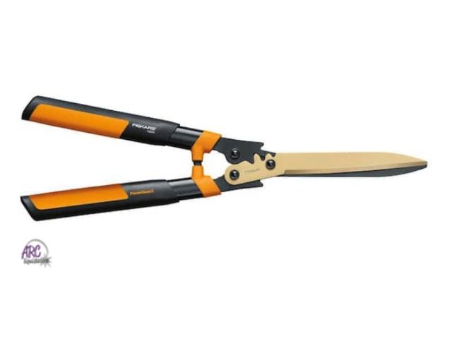 Lot 56-507764 - NEW-Fiskars Titanium Coated Blades, 23 in. PowerGear 2 Hedge Shears