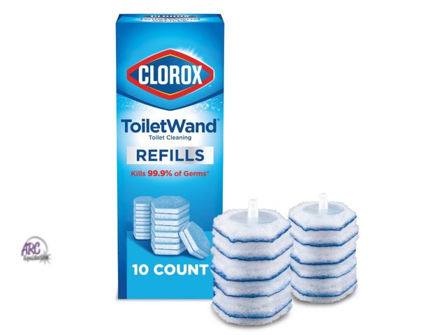 Lot 56-284012 - NEW Clorox ToiletWand Disinfecting Refills Disposable Wand Heads - Original Scent - 10ct