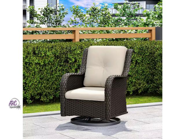 Lot 56-114659 - New in Box 22 in. x 24 in. Replacement Cushion For Outdoor Patio Lounge Chair - Beige