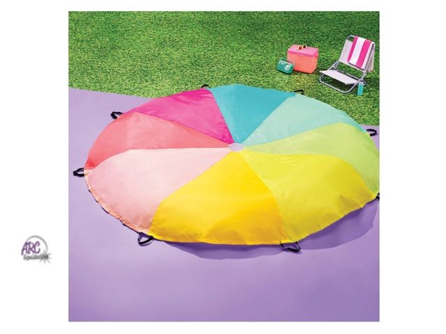 Lot 56-117059 - New in Box Sun Squad Giant Rainbow Parachute Game (9 ft. 10” Diameter)