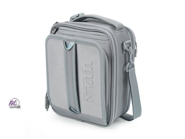 Lot 56-534517 - NEW-Titan Deep Freeze Fridge Cold Expandable Lunch Pack - Grey-INCLUDES CONTAINER