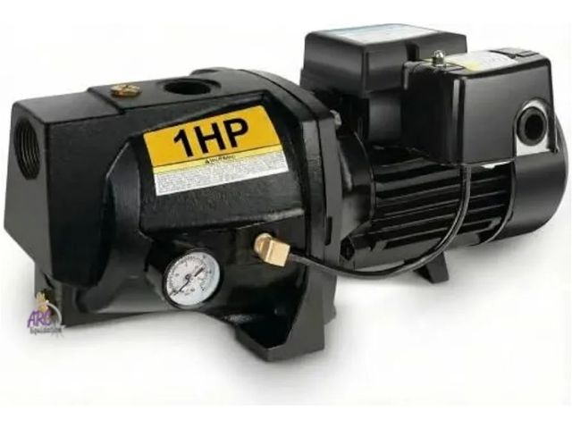 Lot 56-754950 - New in box. Tested and works Acquaer Shallow Well Jet Pump,Cast Iron, Well Depth Up to 25ft, 115V/23...