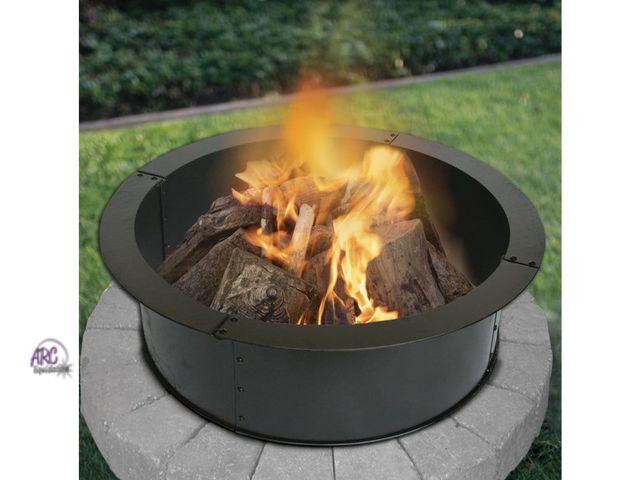 Lot 56-766610 - New in box. 28 in. Round x 10 in. High Fire Ring