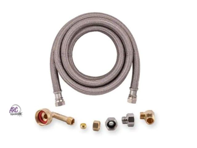 Lot 56-483464 - New Open Package - Everbilt 6 ft. Dishwasher Installation Kit