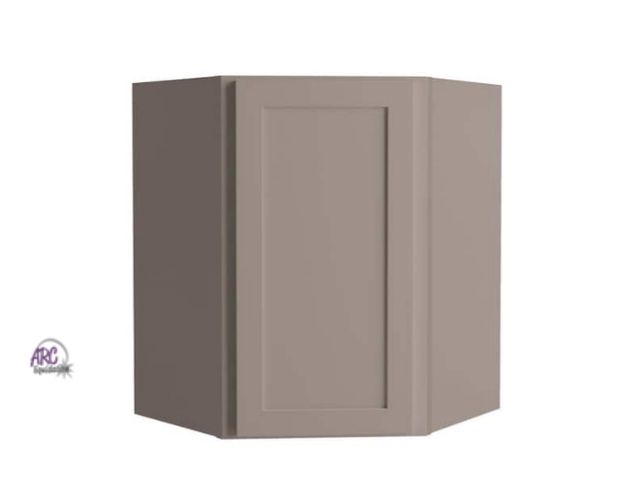 Lot 56-760761 - New / damage to side. Courtland 24 in. W x 24 in. D x 30 in. H Assembled Shaker Diagonal Corner Wall...