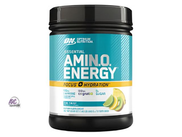 Lot 56-203714 - NEW Optimum Nutrition Essential Amino Energy + Electrolytes, Tiki Twist, 1.42 lbs best by 2026