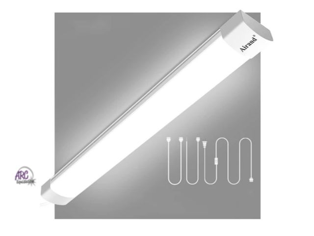 Lot 56-528140 - NEW-TESTED-Airand Utility LED Shop Light Fixture 2FT/18W