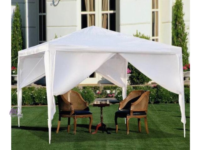 Lot 56-610560 - New Opened Box - 10 ft. x 10 ft. Four Sides Portable Home Party Use Waterproof Tent with Spiral Tube...