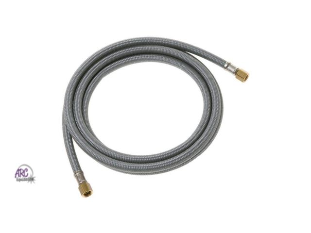 Lot 56-596623 - NEW-GE Appliance 12' universal braided ice maker water line